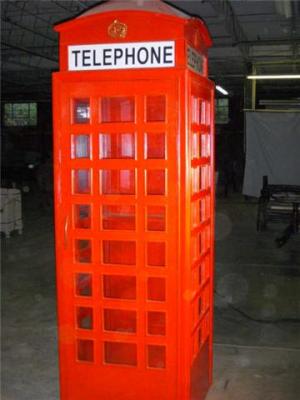 Old English Telephone Booth (Replica)AF000