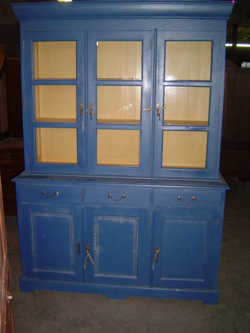6-Door, 3-Drawer Bookcase: (YD98A-P)