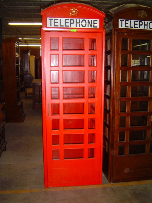English Replica Telephone Booth: (AF000)